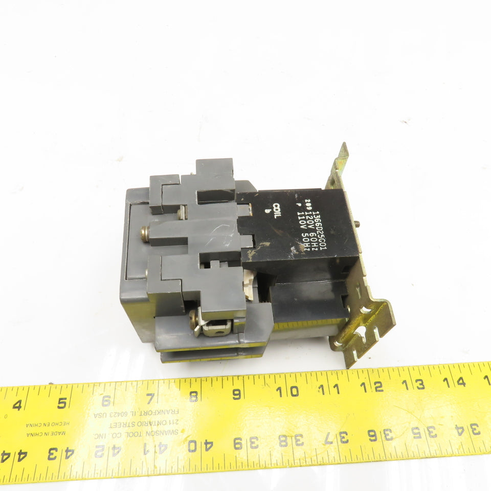 Westinghouse B201K1CA Model B 600V NEMA Size 1 Motor Starter 120V Coil