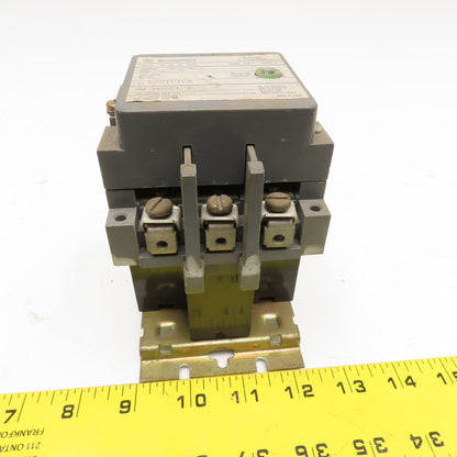 Westinghouse B201K1CA Model B 600V NEMA Size 1 Motor Starter 120V Coil