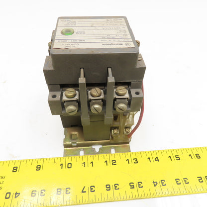 Westinghouse B201K1CA Model B 600V NEMA Size 1 Motor Starter 120V Coil