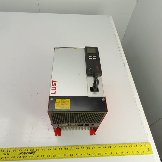 Lust VF1424L,HF,OP2,S56 11kW AC Drive 400/460V In/Out 0-1600HZ Software V124.80