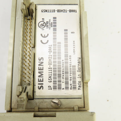 Siemens 6SN1118-0DH21-0AA1 6SN1123-1AB00-0AA1 Simodrive LT-Module Int 2X15A