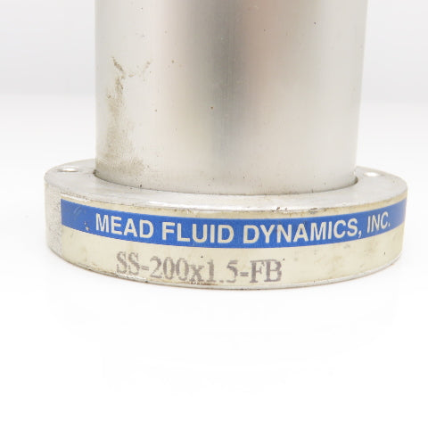 Mead SS-200x1.5-FB 2" Bore 1-1/2" Stroke Double Acting Air Cylinder