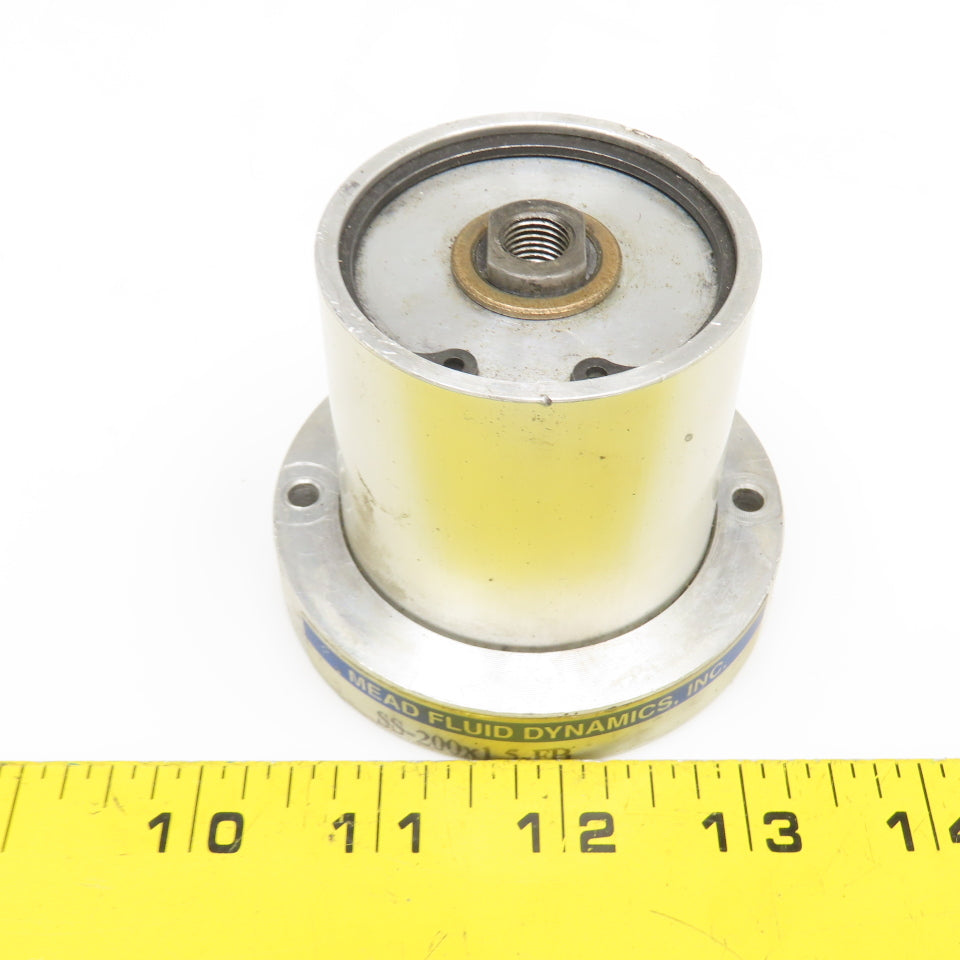 Mead SS-200x1.5-FB 2" Bore 1-1/2" Stroke Double Acting Air Cylinder