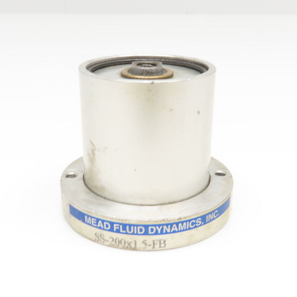 Mead SS-200x1.5-FB 2" Bore 1-1/2" Stroke Double Acting Air Cylinder