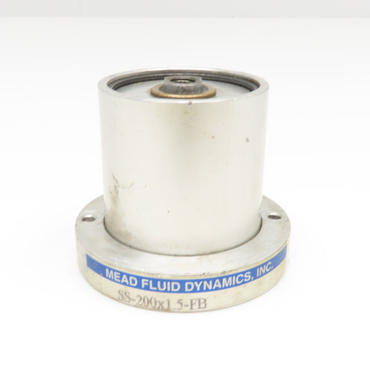 Mead SS-200x1.5-FB 2" Bore 1-1/2" Stroke Double Acting Air Cylinder