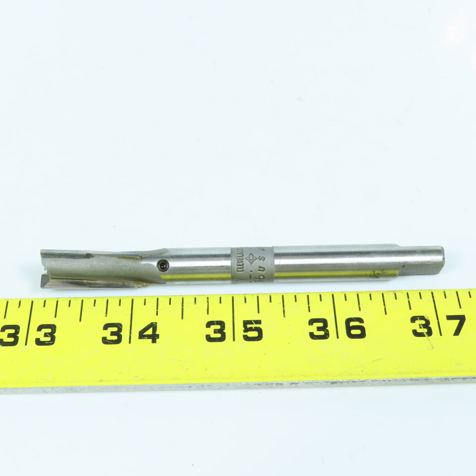 Cleveland 7/16" Carbide Tipped 3 Flute Counterbore Interchangeable Pilot