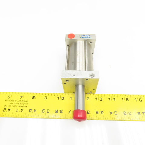 Bimba FSB-313 2" Bore 3" Double Ended Stroke Push Pull Air Cylinder