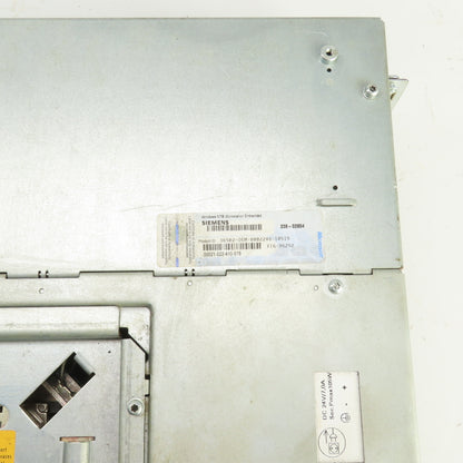 Siemens 6FC5210-0DF22-0AA0 Sinumerik PCU 50 WinNT4.0 WS EmbSys For Trumpf Laser