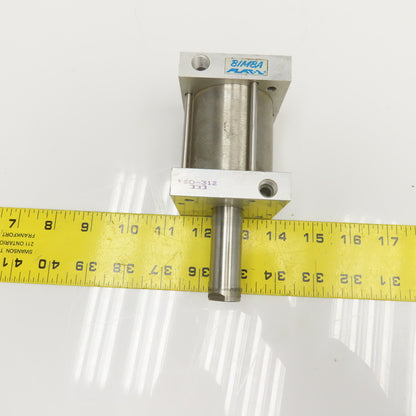 Bimba FSD-312 2" Bore 2" Double Ended Stroke Push Pull Pneumatic Cylinder