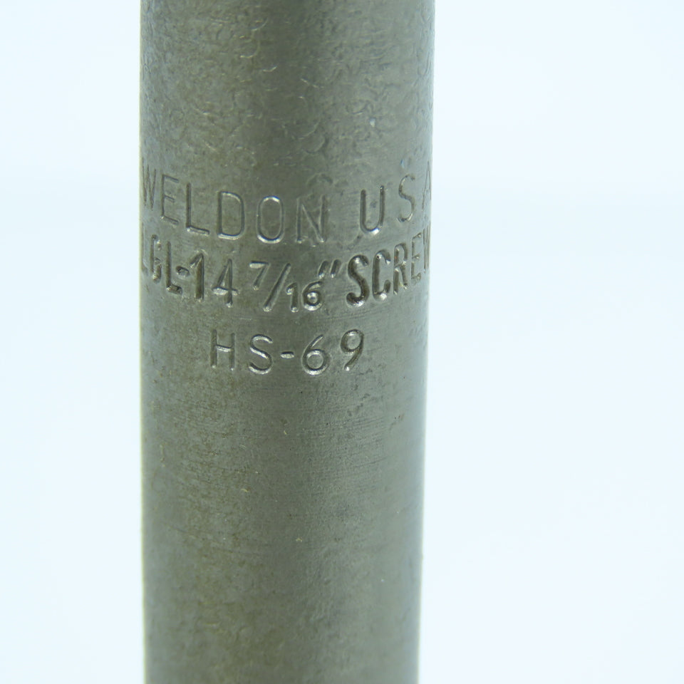 Weldon LGL-14 7/16" Screw Socket Head Cap Screw Counterbore 11/16"x 29/64" Pilot