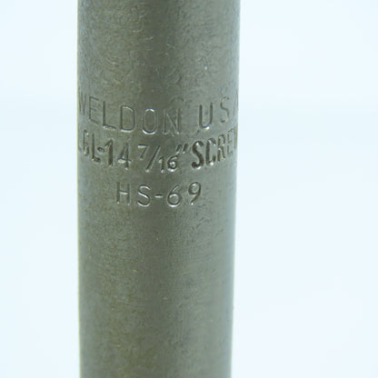 Weldon LGL-14 7/16" Screw Socket Head Cap Screw Counterbore 11/16"x 29/64" Pilot