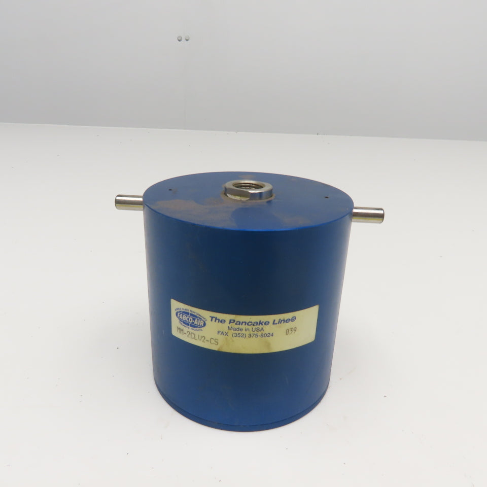 Fabco Air MM 2CLV2-CS 2-1/4" Bore 2" Stroke Double Acting Air Cylinder