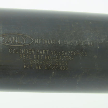 Danly SA750-3.5 Nitrogen Gas Spring 3-1/2" Stroke 1" Piston x 10-3/4" OAL