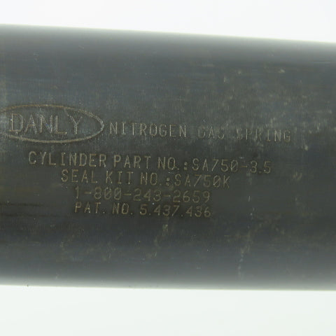 Danly SA750-3.5 Nitrogen Gas Spring 3-1/2" Stroke 1" Piston x 10-3/4" OAL