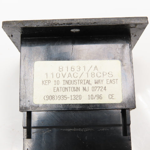 Kep B1631/A 6 Character 110V Industrial Panel Meter Counter