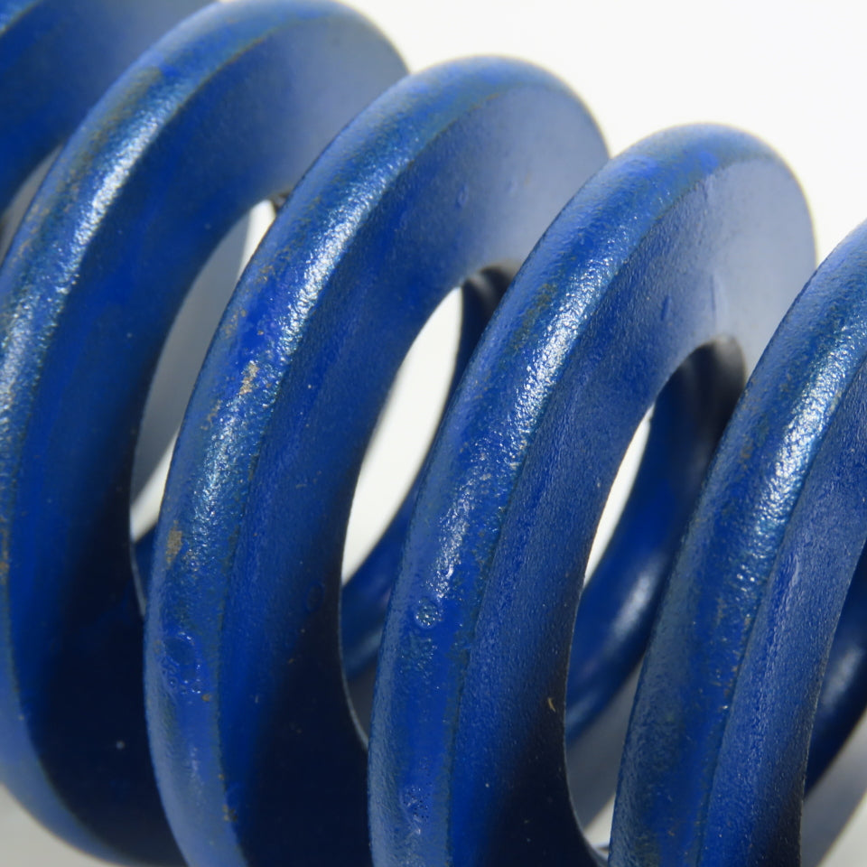 2" x 7" Blue Flat Wire Die Spring 1" Rod Dia. Lot of 3