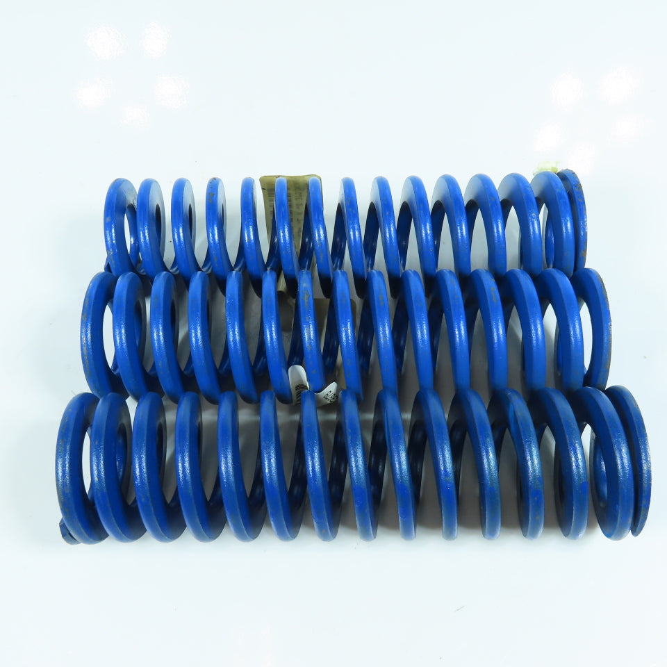2" x 7" Blue Flat Wire Die Spring 1" Rod Dia. Lot of 3