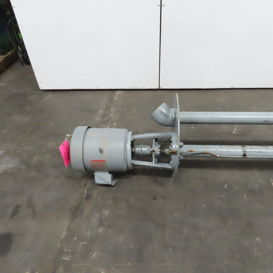 Well Pump Co. 159283 2HP 3" Vertical Ball Bearing Centrifugal Pump 70" Depth 3PH