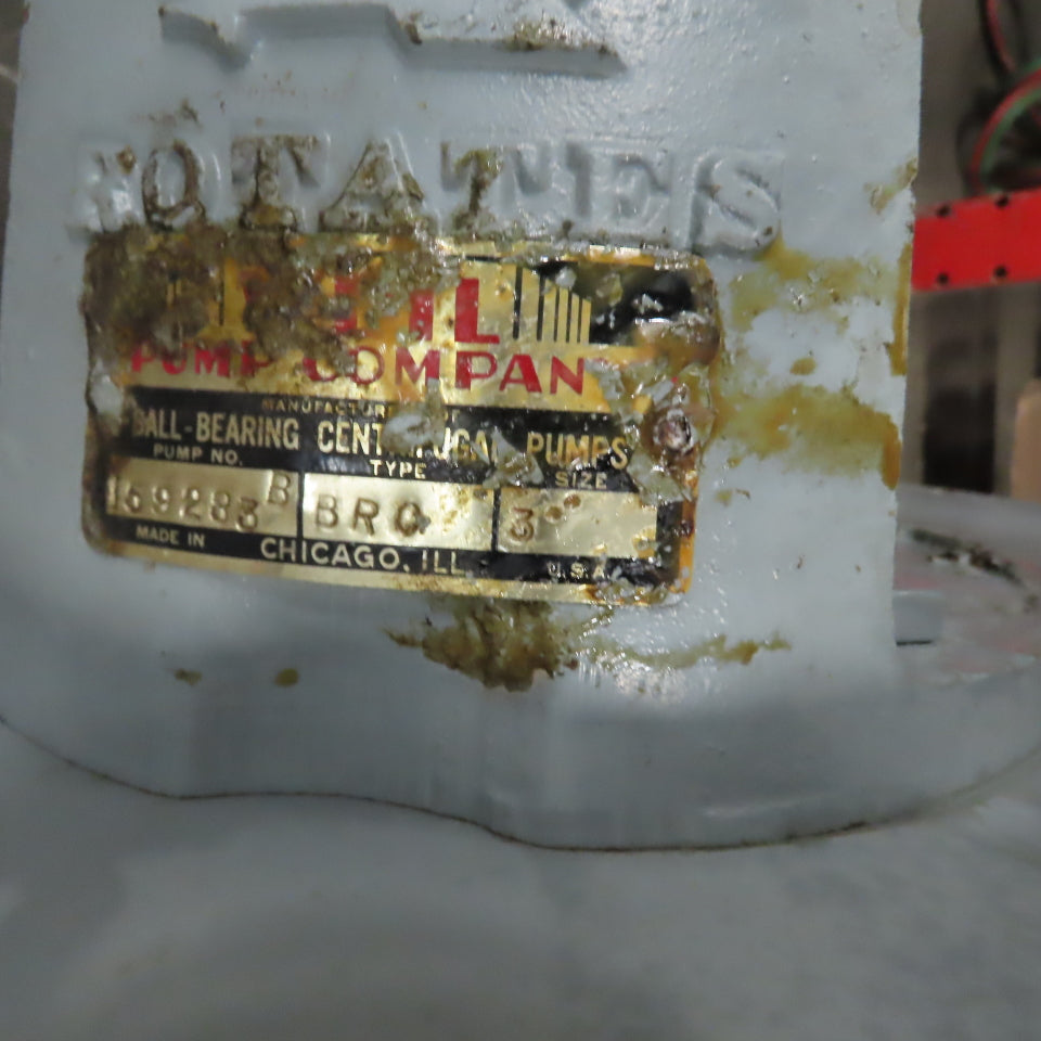 Well Pump Co. 159283 2HP 3" Vertical Ball Bearing Centrifugal Pump 70" Depth 3PH