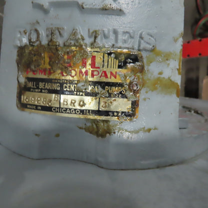 Well Pump Co. 159283 2HP 3" Vertical Ball Bearing Centrifugal Pump 70" Depth 3PH