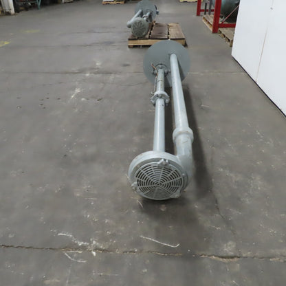 Well Pump Co. 159283 2HP 3" Vertical Ball Bearing Centrifugal Pump 70" Depth 3PH
