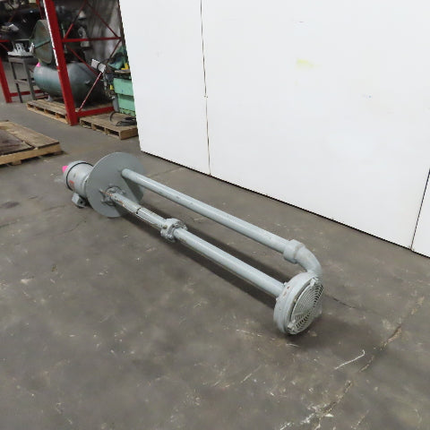 Well Pump Co. 159283 2HP 3" Vertical Ball Bearing Centrifugal Pump 70" Depth 3PH