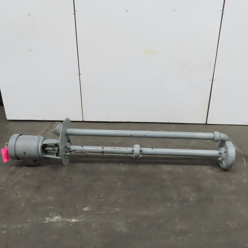 Well Pump Co. 159283 2HP 3" Vertical Ball Bearing Centrifugal Pump 70" Depth 3PH