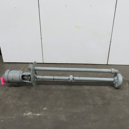 Well Pump Co. 159283 2HP 3" Vertical Ball Bearing Centrifugal Pump 70" Depth 3PH