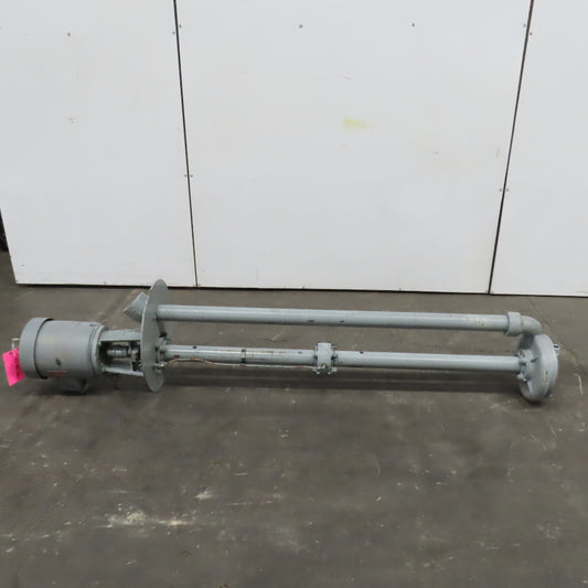 Well Pump Co. 159283 2HP 3" Vertical Ball Bearing Centrifugal Pump 70" Depth 3PH