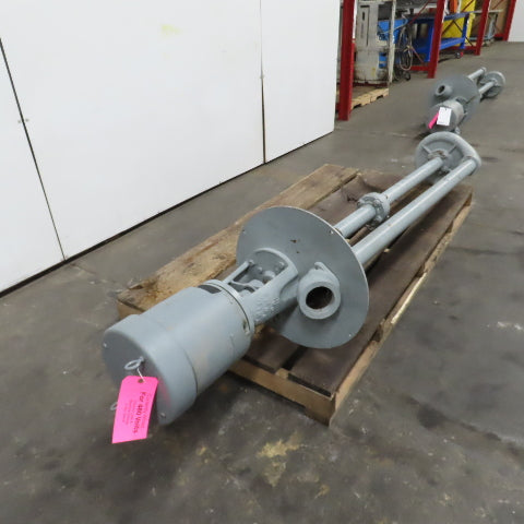 Well Pump Co. 159283 2HP 3" Vertical Ball Bearing Centrifugal Pump 70" Depth 3PH