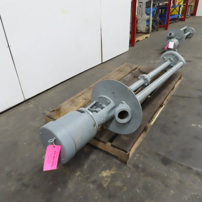 Well Pump Co. 159283 2HP 3" Vertical Ball Bearing Centrifugal Pump 70" Depth 3PH