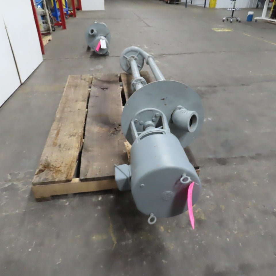 Well Pump Co. 159283 2HP 3" Vertical Ball Bearing Centrifugal Pump 70" Depth 3PH