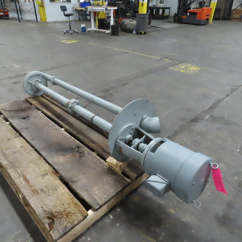 Well Pump Co. 159283 2HP 3" Vertical Ball Bearing Centrifugal Pump 70" Depth 3PH