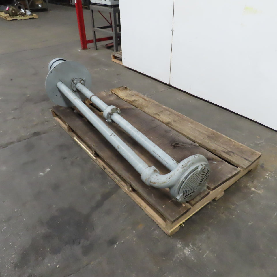 Well Pump Co. 159283 2HP 3" Vertical Ball Bearing Centrifugal Pump 70" Depth 3PH