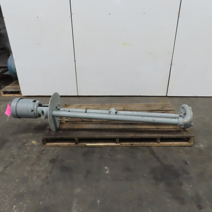 Well Pump Co. 159283 2HP 3" Vertical Ball Bearing Centrifugal Pump 70" Depth 3PH