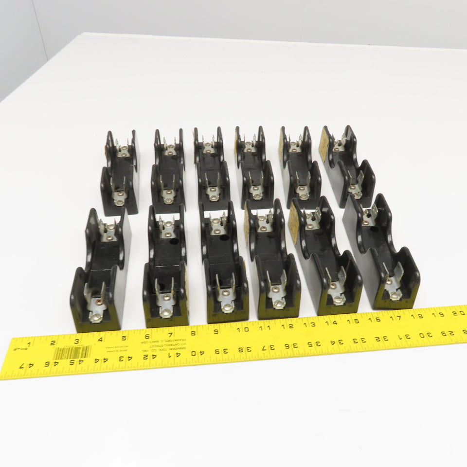 Buss 1B0024 600V 30A Class H Fuse Holder Lot Of 12
