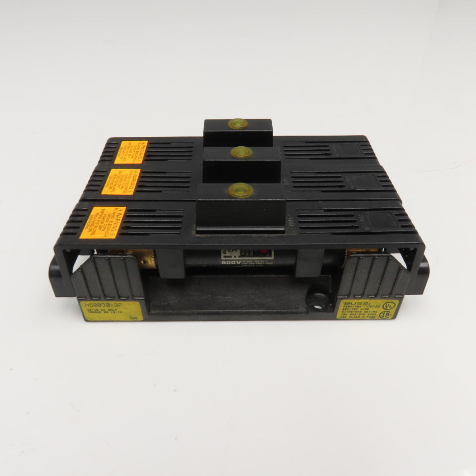 Buss H60030-3P 600V 30A Class H 3 Pole Fuse Holder