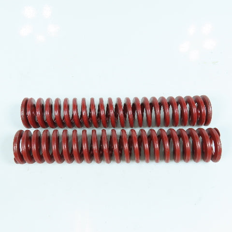 1-1/4" x 7" Red Flat Wire Die Spring 5/8" Rod Dia. Lot of 2