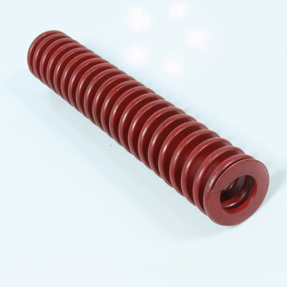 1-1/4" x 7" Red Flat Wire Die Spring 5/8" Rod Dia. Lot of 3