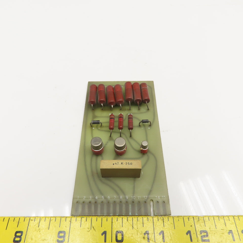 Cerutti RE 50481 Resister Circuit Board Card