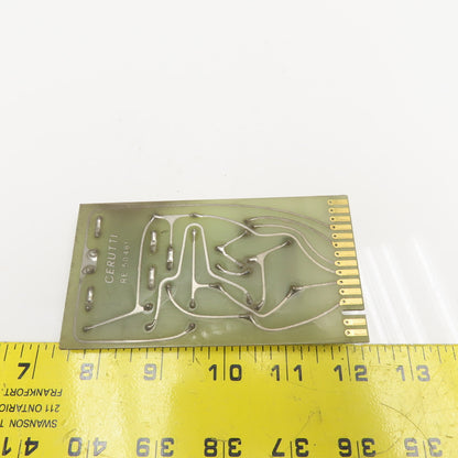 Cerutti RE 50481 Resister Circuit Board Card