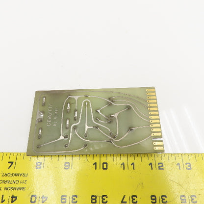 Cerutti RE 50481 Resister Circuit Board Card