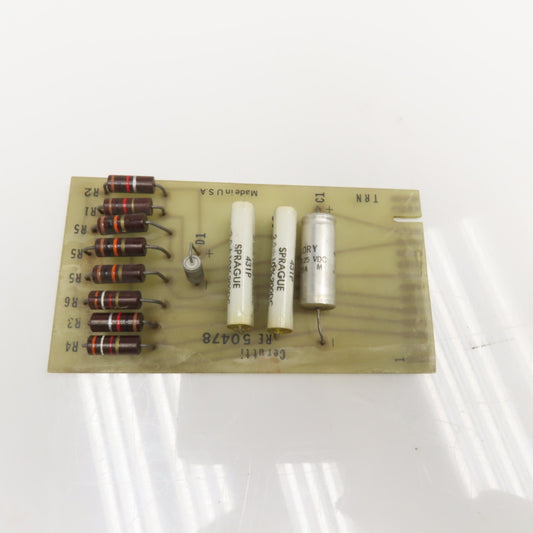 Cerutti RE 50478 Resister Circuit Board Card