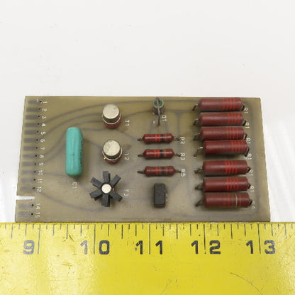 Cerutti RE 50481 Resister Circuit Board Card