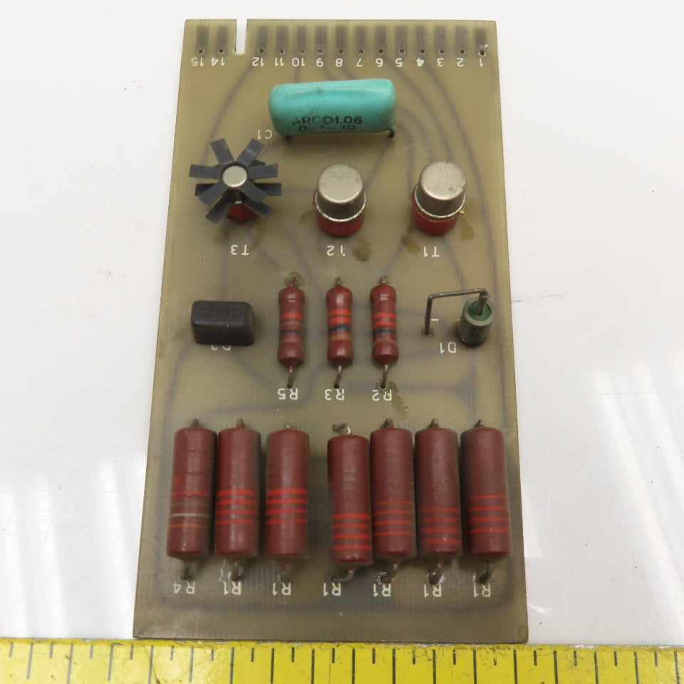 Cerutti RE 50481 Resister Circuit Board Card