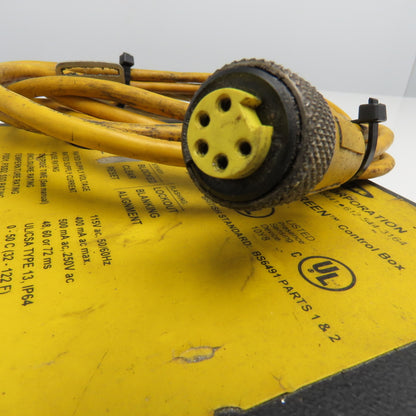 Banner MSCA-1 Mini Screen Safety Light Curtain Control Box 115VAC