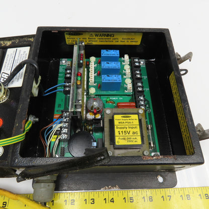 Banner MSCA-1 Mini Screen Safety Light Curtain Control Box 115VAC