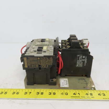 Allen Bradley 550-T0A94A Ser.B Reversing Contactor 600V 2HP Size 00 240V Coil