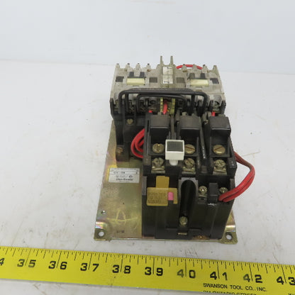 Allen Bradley 550-T0A94A Ser.B Reversing Contactor 600V 2HP Size 00 240V Coil