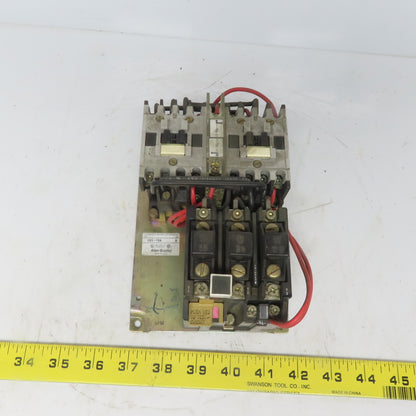 Allen Bradley 550-T0A94A Ser.B Reversing Contactor 600V 2HP Size 00 240V Coil